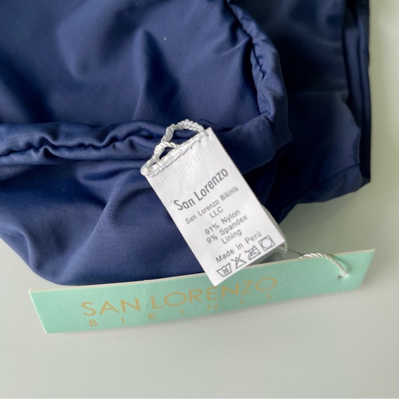 San Lorenzo Mandala Bikini Crop Top Size Small - Picture 6 of 8